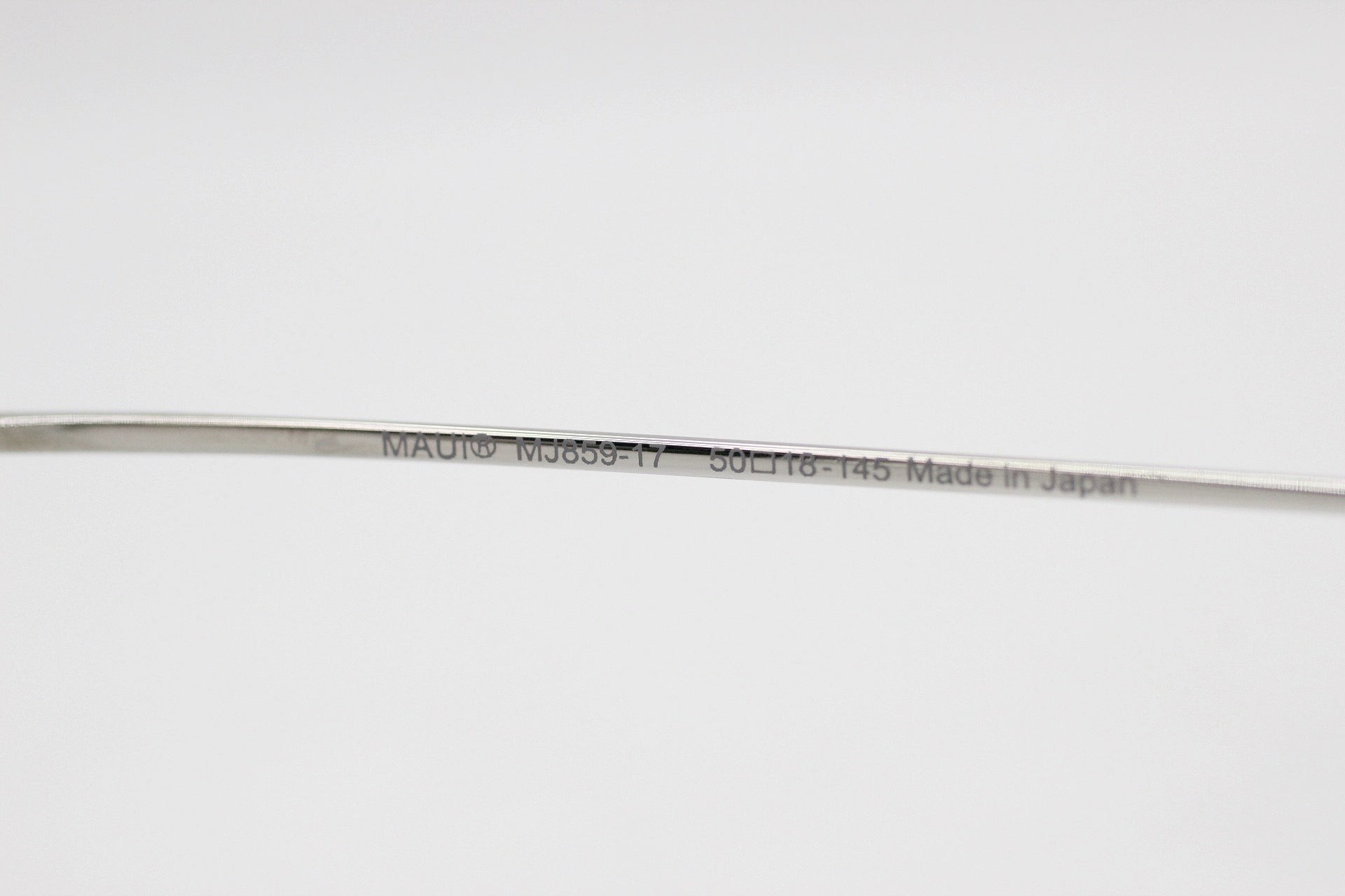 MAUI JIM(マウイジム) MJ859 - 17 サングラス ミラーレンズ ISLAND EYES シルバーカラー チタニウムフレーム - 安心保証・業界最安値の販売 福助